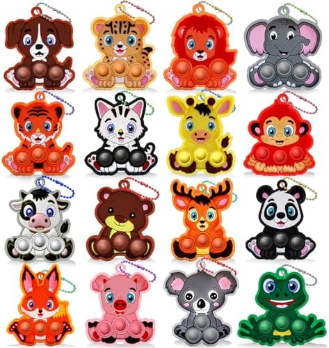 Mini pop keychain bulk pack